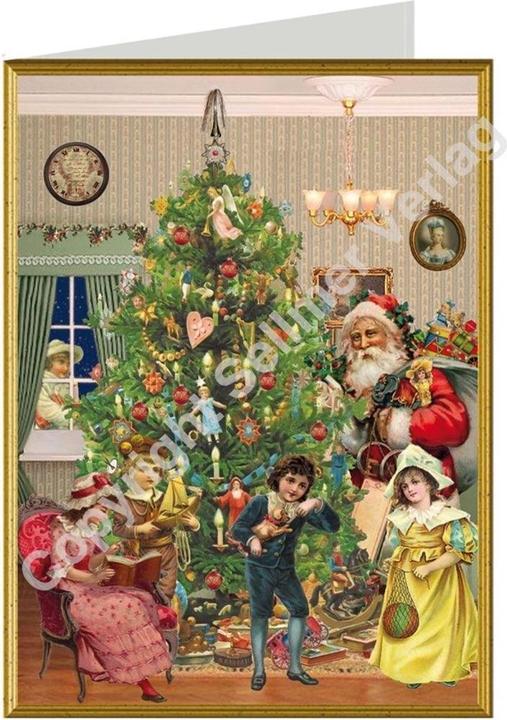 Produktbild Sellmer 99069 - Weihnachtskarte Christmas Greeting Card