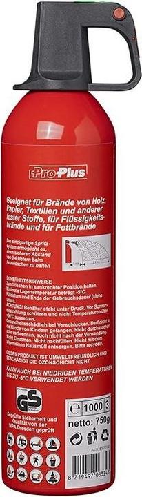 Produktbild ProPlus Feuerlöscher (F, B, A)