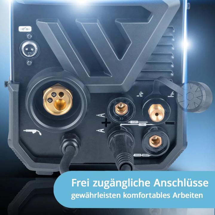 Produktbild Stahlwerk Kombi Schweissgerät CTM-416 PULS Pro Vollausstattung 6 in 1 160 A