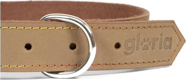 Immagine prodotto Gloria Collare per cani Oasis 65 cm Bianco (65 x 3 cm) (Pelle nabuk, 65 cm)