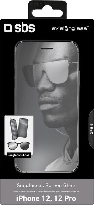 Produktbild SBS Bildschirmschutzfilm Sunglasses für iPhone 12/12 Pro (1 Stück, Realme 12 Pro+, Apple iPhone 12)