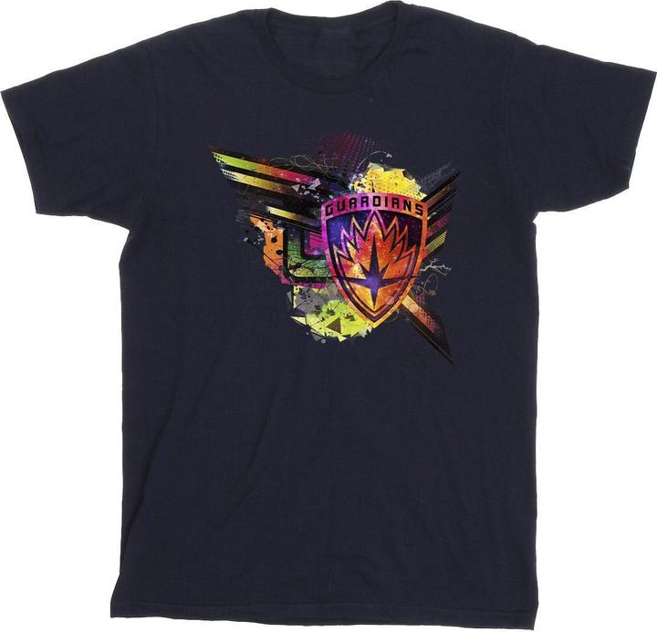 Produktbild Guardians Of The Galaxy Abstract Shield Chest TShirt (XL)