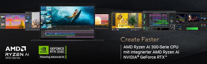 Actual product image ASUS ProArt PX13 (13.30", AMD Ryzen AI 9 HX 370, 32 GB, 1000 GB, DE)