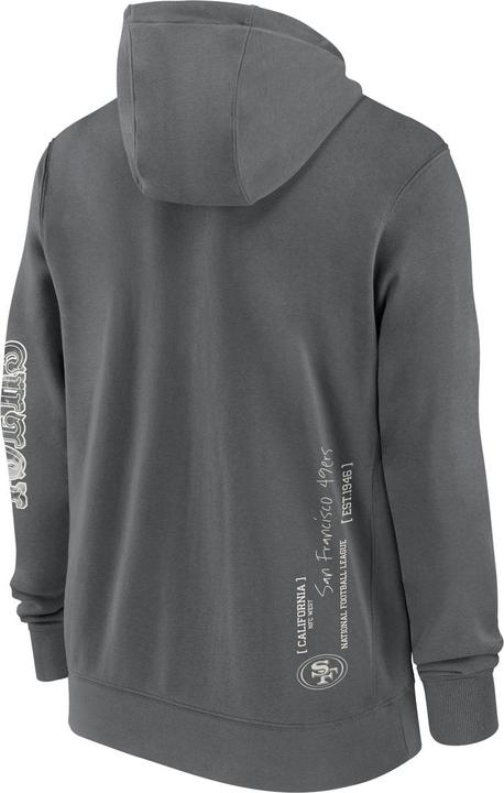 Immagine prodotto Nike San Francisco 49ers Full-Zip Fleece Hoodie L (L)
