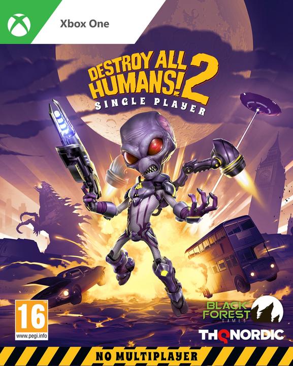 Actual product image THQ Destroy All Humans! 2 - Reprobed: Single Player (Xbox One S)