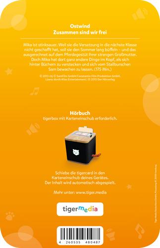 Image du produit Tigermedia Tigercard Ostwind 1 : Ensemble, nous sommes libres (Allemand)