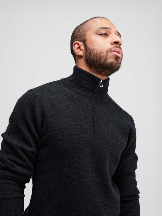 Actual product image Mover Plastic Free Sportswear Heavy Merino Zip Neck (XL)