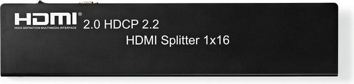 Produktbild Nedis HDMI Splitter| 2 x 8-Port| Eingang| USB A Buchse 16x Ausgang|