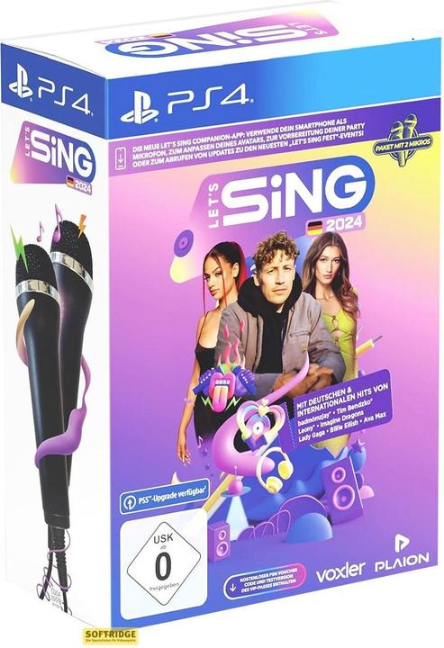 Immagine prodotto Ravenscourt Cantiamo 2024 versione tedesca (+ 2 microfoni) (PS4, DE)