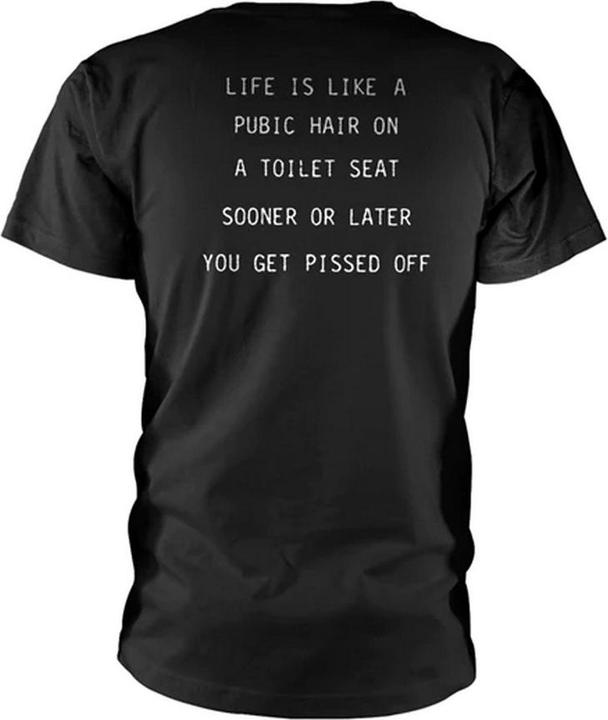 Immagine prodotto Universal Textiles Maglietta Unisex Adulti Warning Back Print (XL)