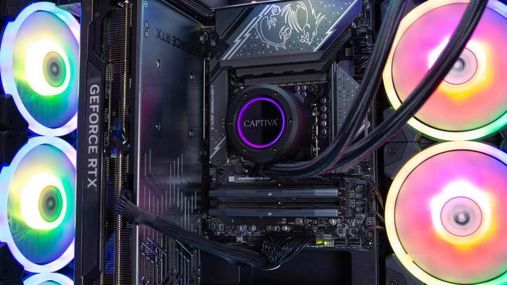 Actual product image Captiva PC Highend Gaming R83-487 (Ryzen 9 7950X3D/RTX4070 Super 12GB GDDR6X/SSD 2TB/32GB/WLAN/Windows 11 H (AMD Ryzen 9 7950X3D, 32 GB, 2000 GB, GeForce RTX 4070 Super)
