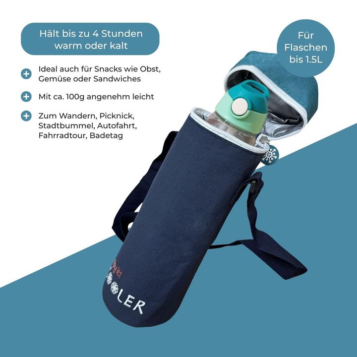 Produktbild Hermex Kühltasche für Flaschen Isoliertasche Thermotasche Flaschenkühltasche (3 l)