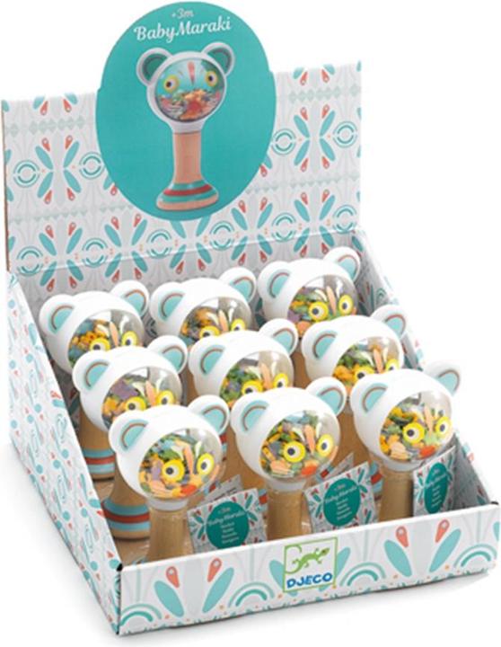 Actual product image Djeco Rattles cat