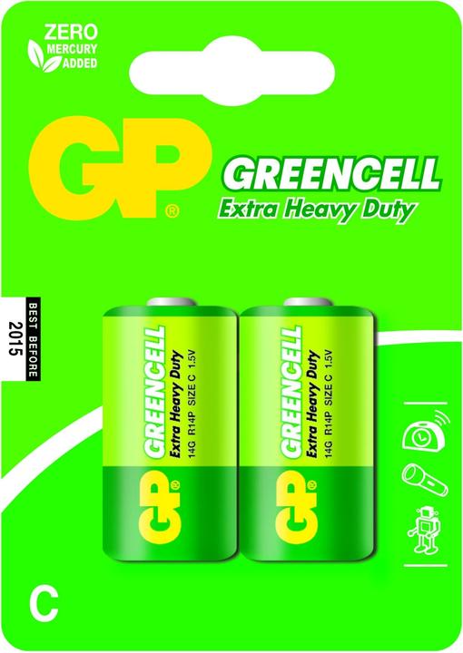 Produktbild GP Batteries ELEMENT (GP14G, R14) (2 Stk., C)