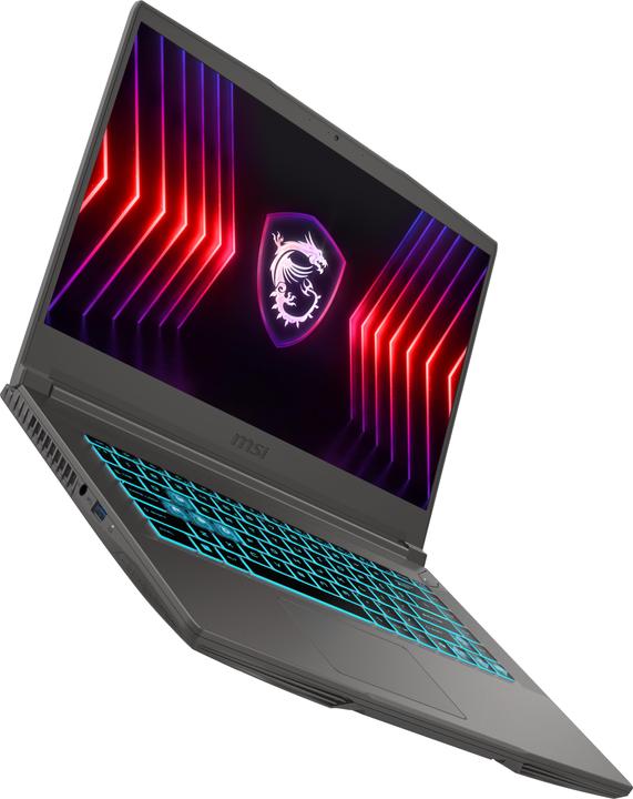 Produktbild MSI Thin 15 B12UC-1437 15,6" FHD 144Hz i5-12450H 16GB/512GB SSD RTX 3050 Win 11 (15.60", Intel Core i5-12450H, 16 GB, 512 GB, DE)
