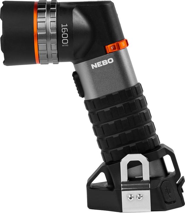 Actual product image Nebo LUXTREME SL100, headlamp, 1,600 metre range, lithium-ion battery, 9000 mAh, 3.7V, USB (16 cm, 525 lm)