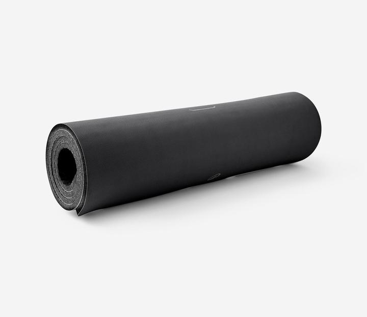 Produktbild Domyos Gymnastikmatte strapazierfähig 170 cm × 58 cm × 10 mm - 900 schwarz (10 mm)