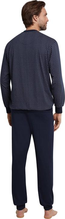 Produktbild Schiesser langer Pyjama Schlafanzug natürlich 100% Baumwolle | auch Übergrössen (102)