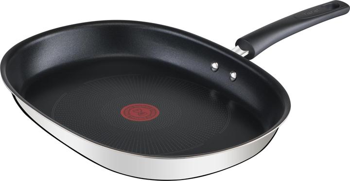 Produktbild Tefal Emotion Fischpfanne Triply Oval 36x26 cm E30212 (32 cm, Pfannenset + Topfset, Aluminium)