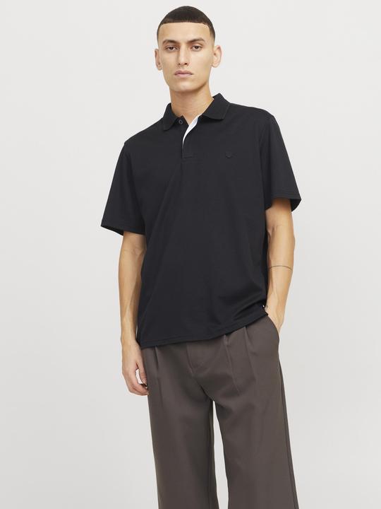 Actual product image Jack & Jones Einfarbig Hemdkragen Poloshirt Poloshirt (XS)