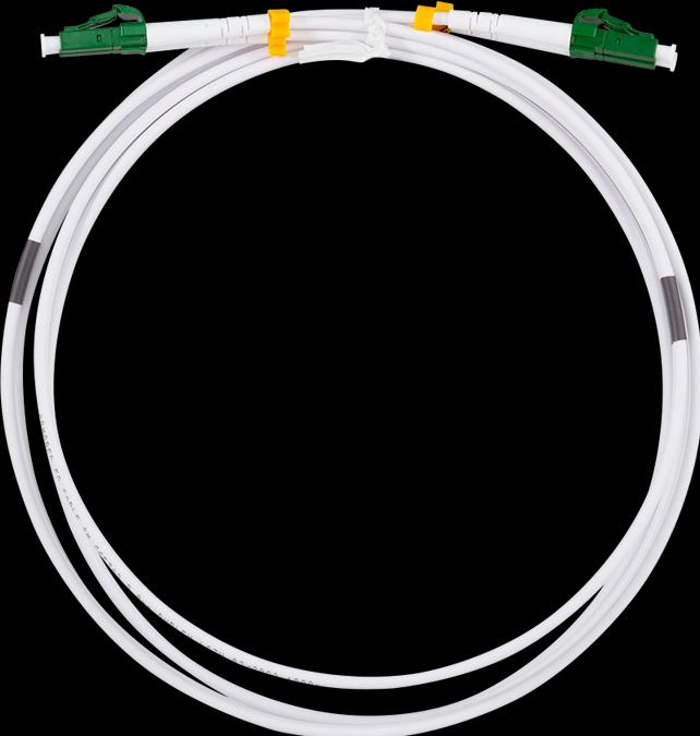 Produktbild LogiLink Stahlarmiertes Glasfaser-Patchkabel OS2, Duplex LC/APC - LC/APC, 7,5 m (7.50 m)
