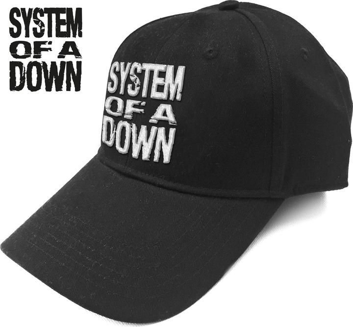 Actual product image System Of A Down Stacked Logo Baseball Cap