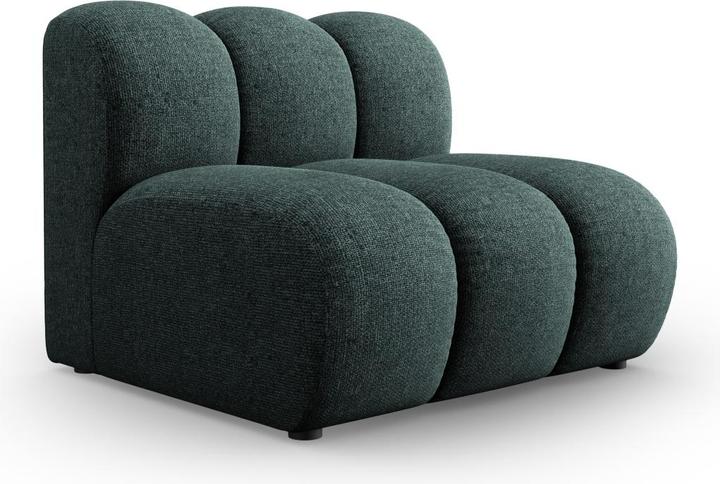 Actual product image Micadoni Modul Armless, "Lupine", 1 Seat, 92x95x70Made in Europe (Modular sofa, 1-seater)