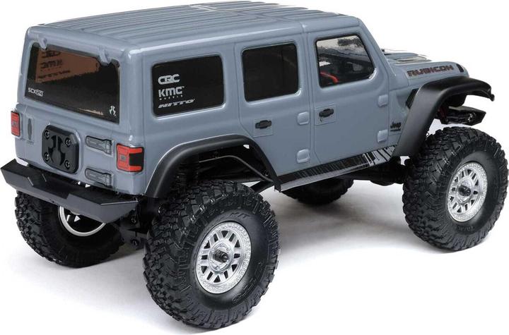 Actual product image Axial Scale Crawler SCX24 Jeep JLU Wrangler Grey, RTR (RTR Ready-to-Run)