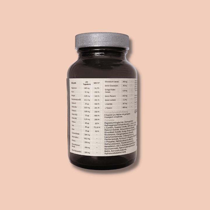 Actual product image QI Organics Inner Energy Capsule - Energy Boost & Balance (45 Piece, Capsules, 77 g)