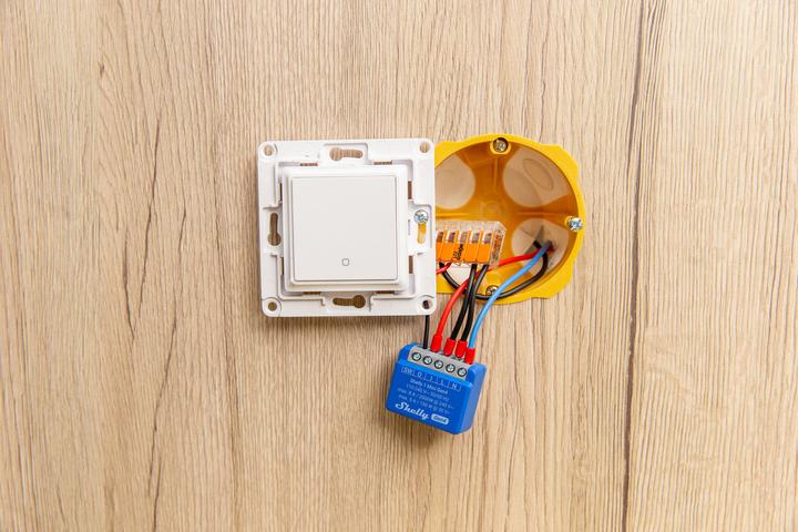 Actual product image Shelly 1 Mini Gen4 (Switch actuator)