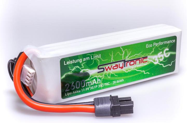 Immagine prodotto Swaytronic Batteria Sway-FPV (11.10 V, 2600 mAh)