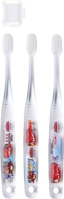 Actual product image Disney Cars Clear toothbrush set of 3 (Soft, 3 x)