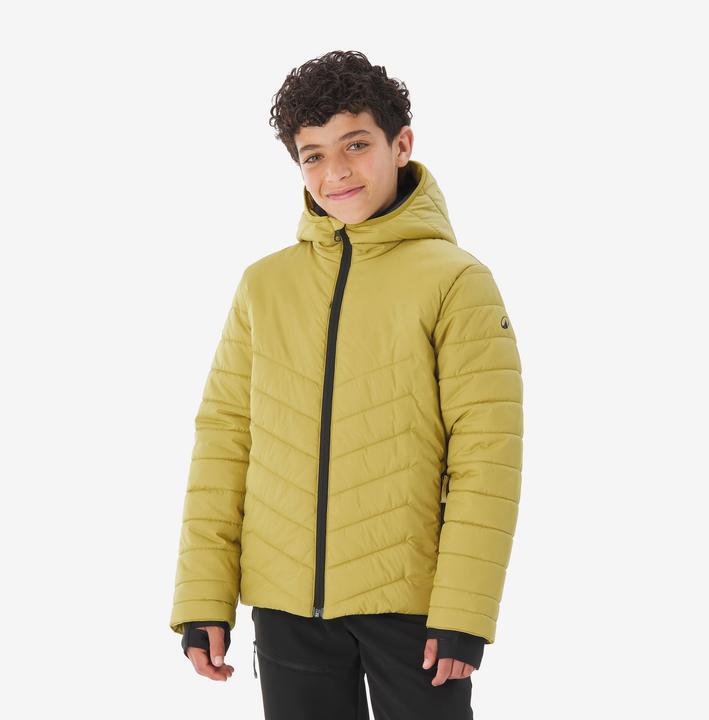 Image du produit Quechua Doudoune de randonnée chaude enfant 7-15 ans, MH 500 jaune