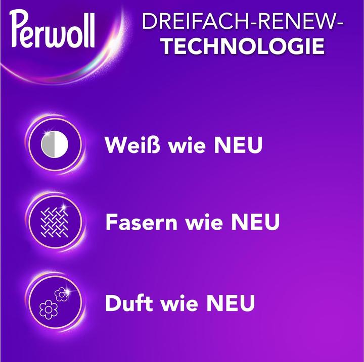 Actual product image Perwoll Renew Liquid White (52 Washing cycles, Liquid detergent)