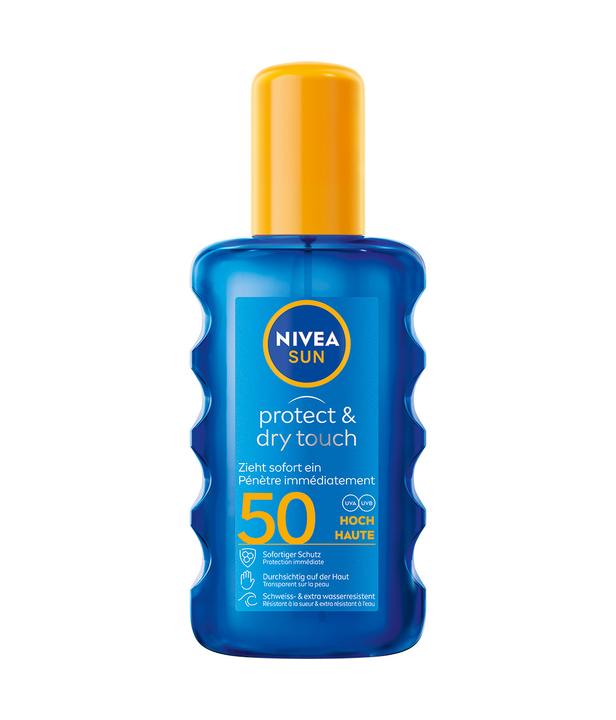 NIVEA Sun Protect & Dry Touch (Sonnenspray, SPF 50, 200 ml, 220 g)