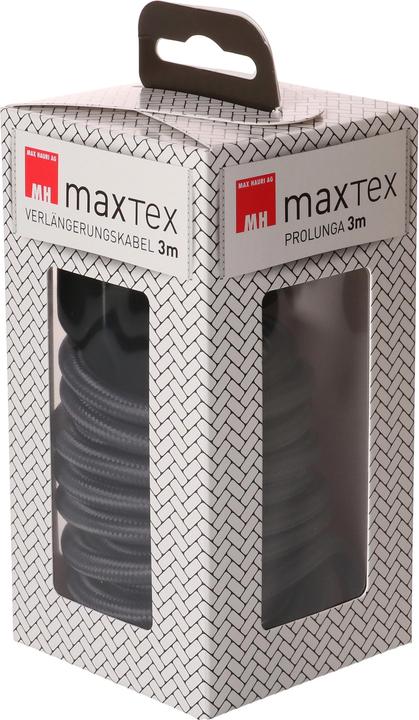 Actual product image Max Hauri maxTEX textile extension H05VV-F3G1.0 (3 m, Type 13)