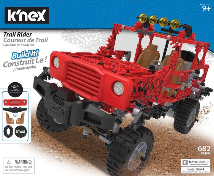 K'Nex Building Set 15222 Trail Rider Bausatz Bauspielzeug, Mehrfarbig