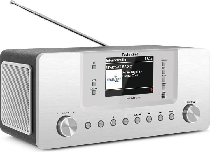 Produktbild TechniSat DigitRadio 574 IR (Internetradio, DAB+, UKW, Bluetooth, WLAN)