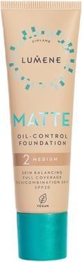 Image du produit Lumene Matte Oil-Control Foundation Spf20 2 Medium 30ml
