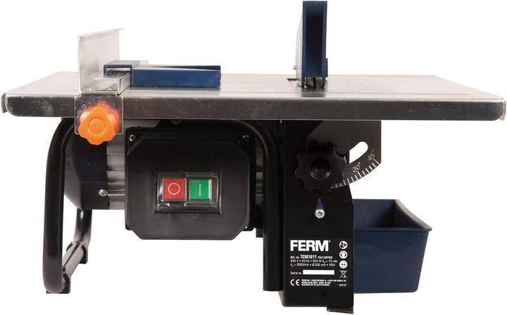 Produktbild Ferm Fliesenschneider 900W - 2950/min - 200mm Diamantscheibe - Wassergekühltes Sägeblatt - 0-45 Grad