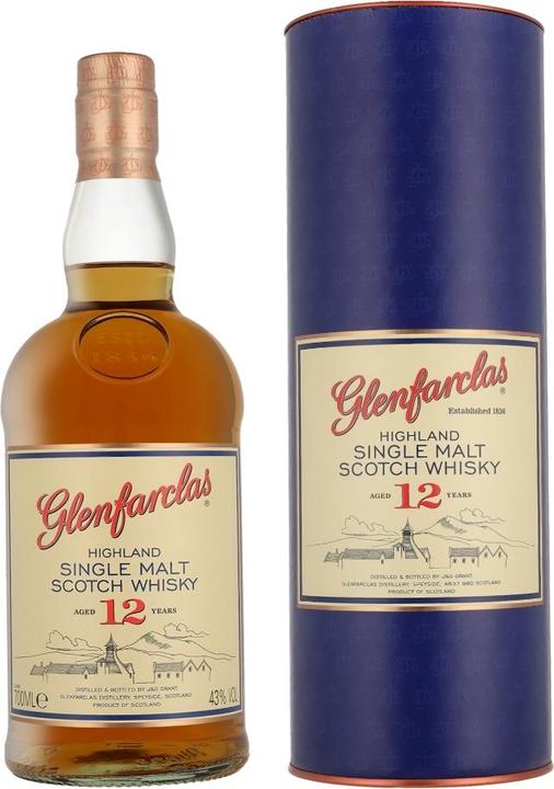 Produktbild Glenfarclas 12 Years (Single Malt, Scotch Whisky, 1 x 70 cl)