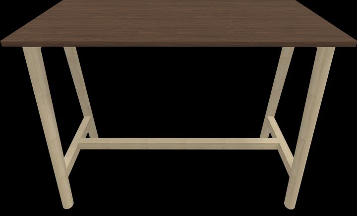 Actual product image Narbutas Nova Wood high table (140 x 70 x 105 cm)