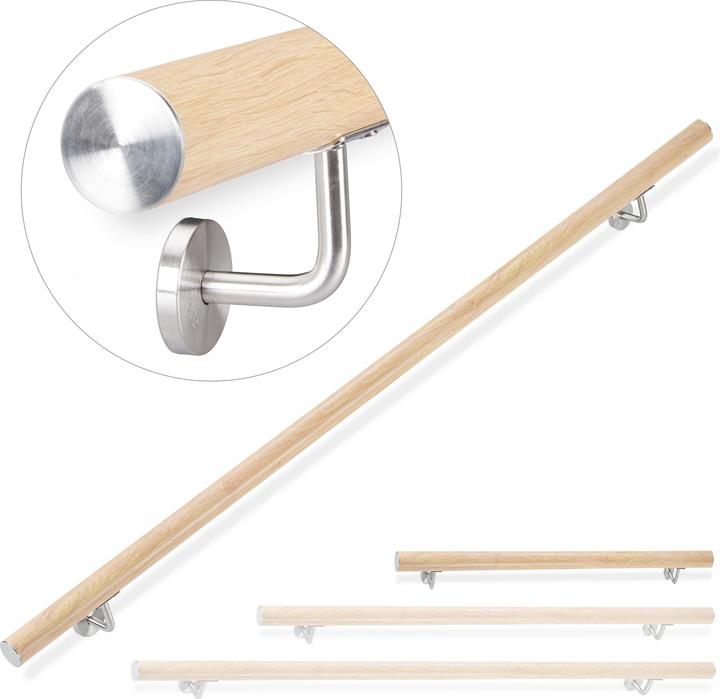 Produktbild Relaxdays Handlauf (Aluminium)