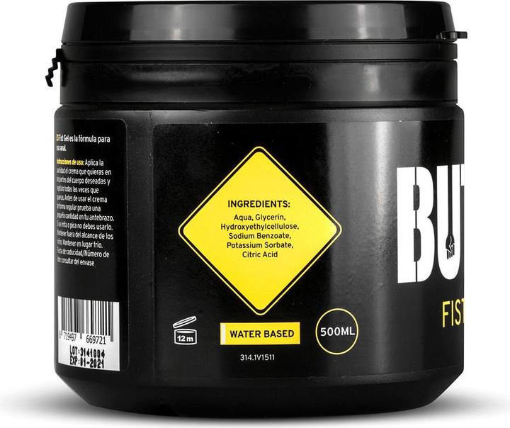 Actual product image Buttr Fisting Gel (500 ml)