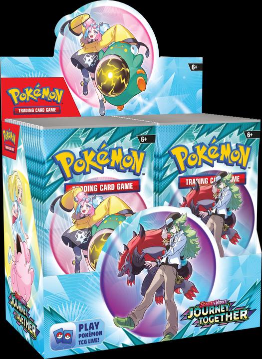 Actual product image Pokémon Journey Together (English, Booster display)