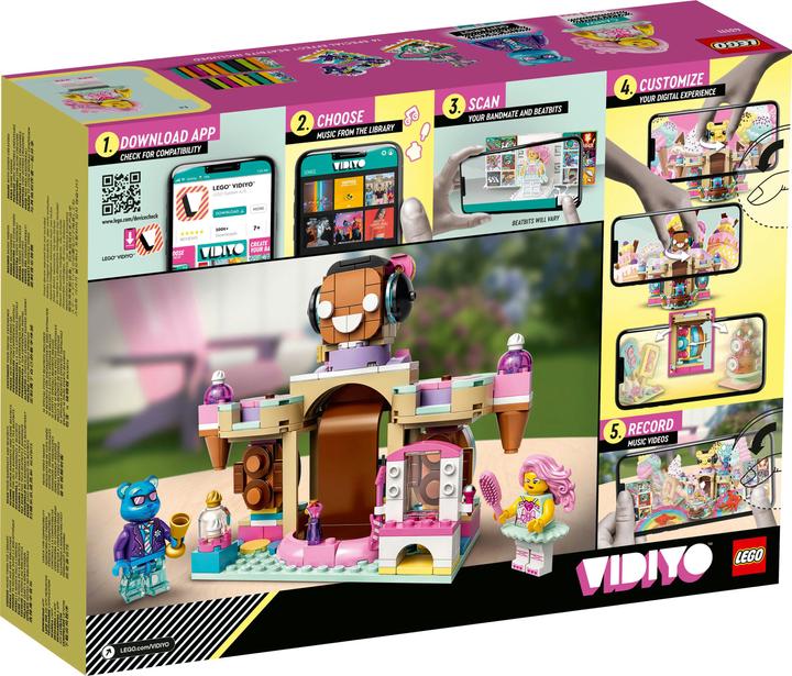 Actual product image LEGO Candy Castle Stage (43111, LEGO Vidiyo)