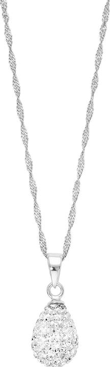 Produktbild Amor Halskette (Silber, Kristall, 42 cm)