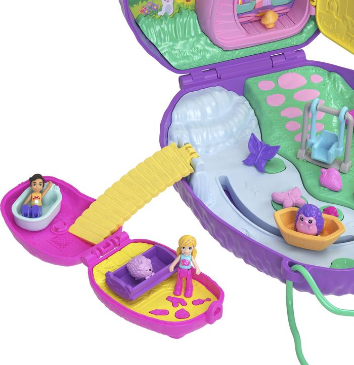 Actual product image Polly Pocket Igel-Mama & Baby Schatulle