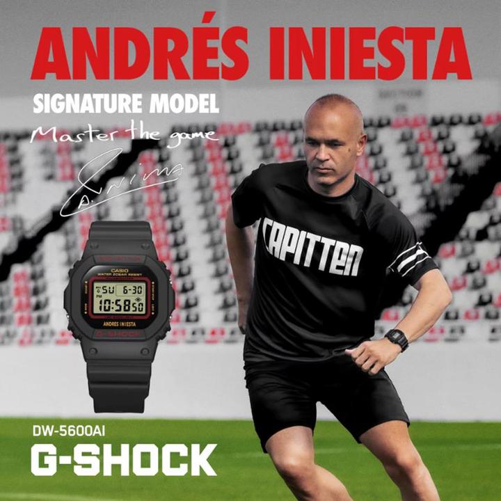Actual product image Casio G-Shock Andrés Iniesta's Edition (Digital watch, 43 mm)