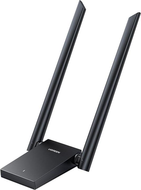 Ugreen AX1800 WiFi Adapter USB Dual 5dBi High Gain Antennas, 5G/2.4G Dual Band